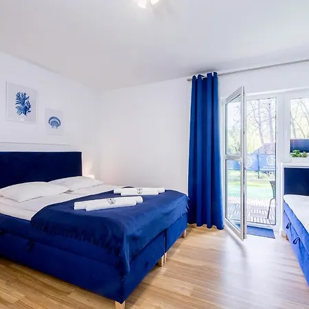 1b Niebieskie Z Basenem Krytym, Odkrytym, Salą Zabaw, Animacjami Apartament