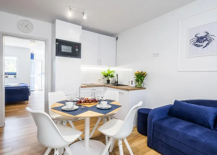 Apartament 1b Niebieskie Z Basenem Krytym, Odkrytym, Sala Zabaw, Animacjami