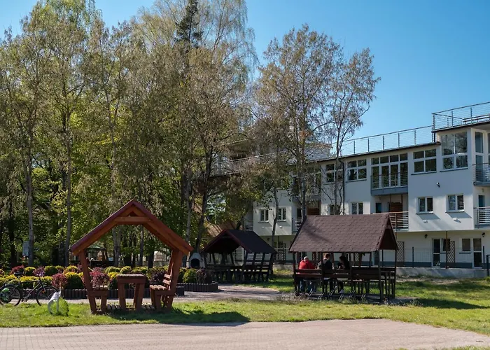 1b Niebieskie Z Basenem Krytym, Odkrytym, Sala Zabaw, Animacjami Apartament Poddąbie